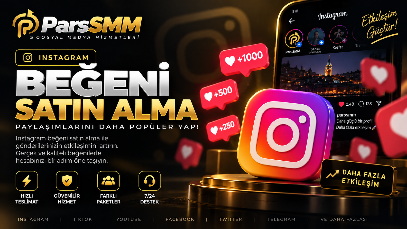 Instagram Beğeni Satın Alma – Güncel Rehber | ParsSMM