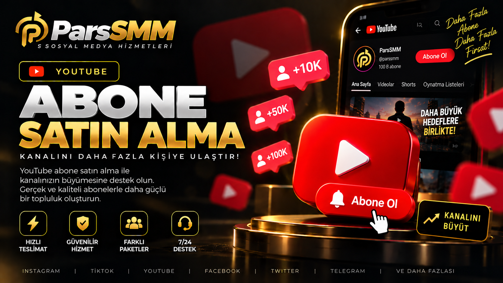 YouTube Abone Satın Alma – Güncel Rehber | ParsSMM