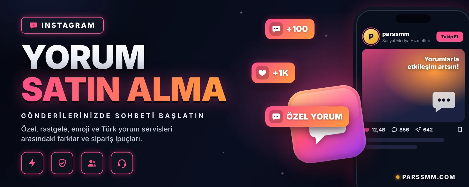 Instagram Yorum Satın Alma – Güncel Rehber | ParsSMM